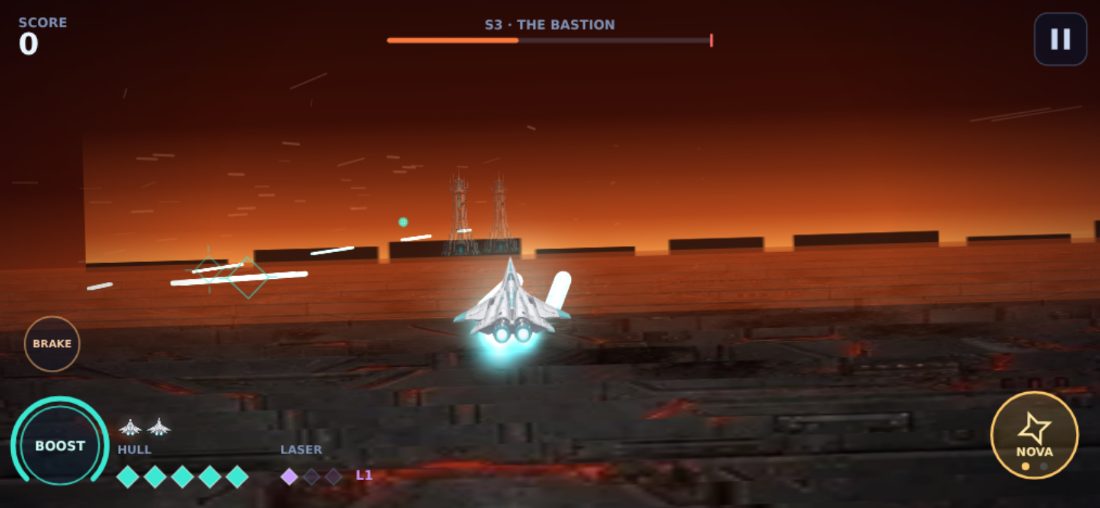 Voidlance gameplay
